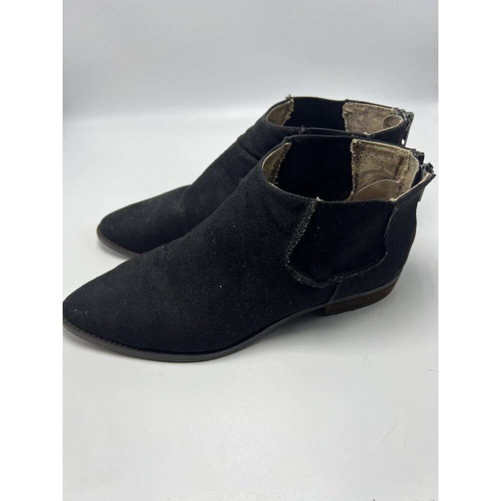 Band of Gypsies Black Suede Ankle Boots sz 8.5